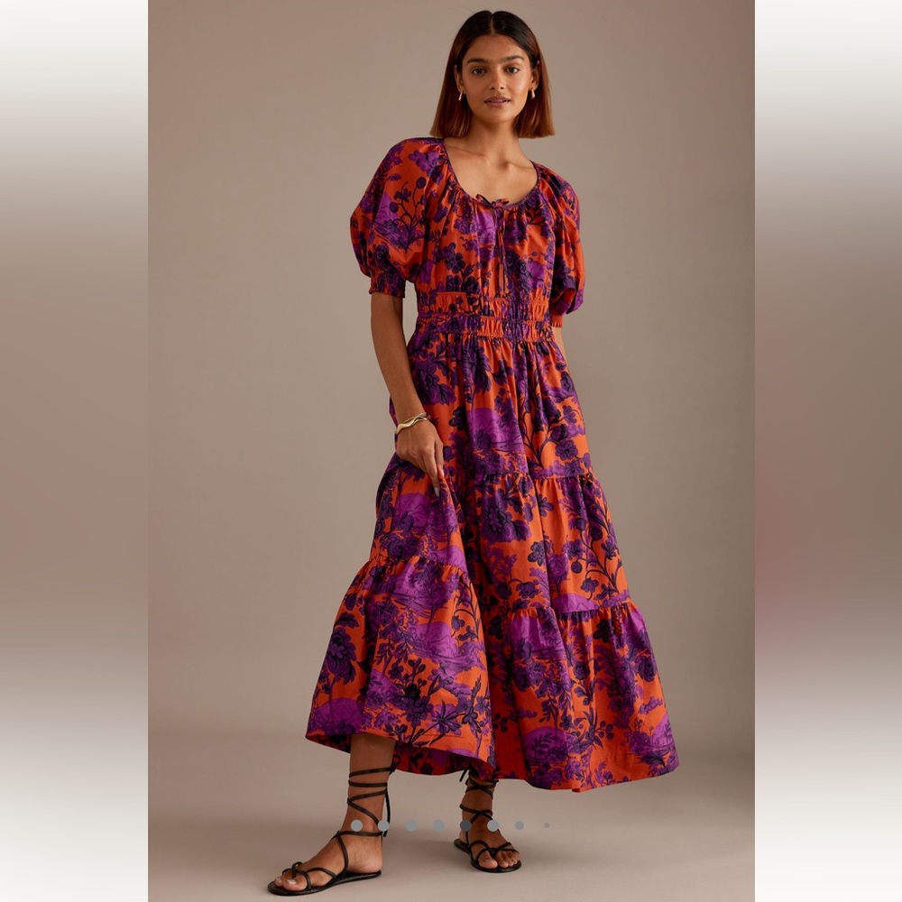 The Somerset Maxi Dress: Puff-Sleeve Edition